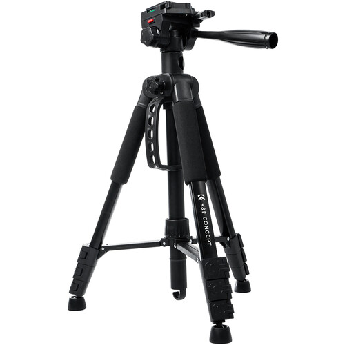 K&F Concept S254A3 Overhead Tripod/Monopod with BV07 Fluid Video Head