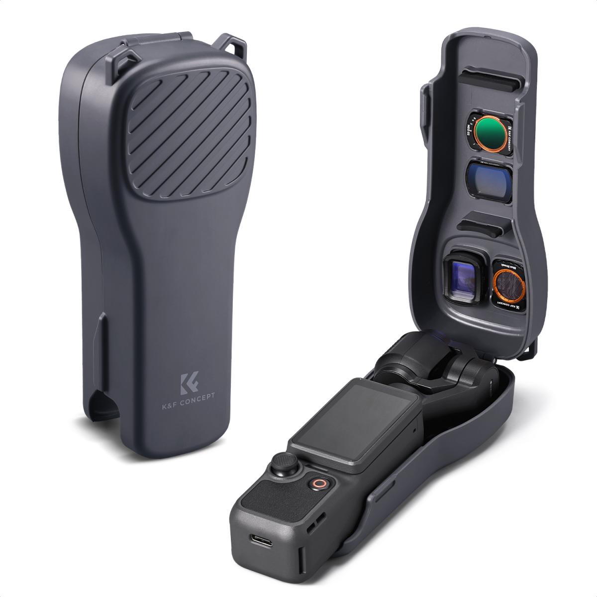 K&F CONCEPT PT61 Protective Case Compatible with DJI Osmo Pocket 4 & Pocket 3
