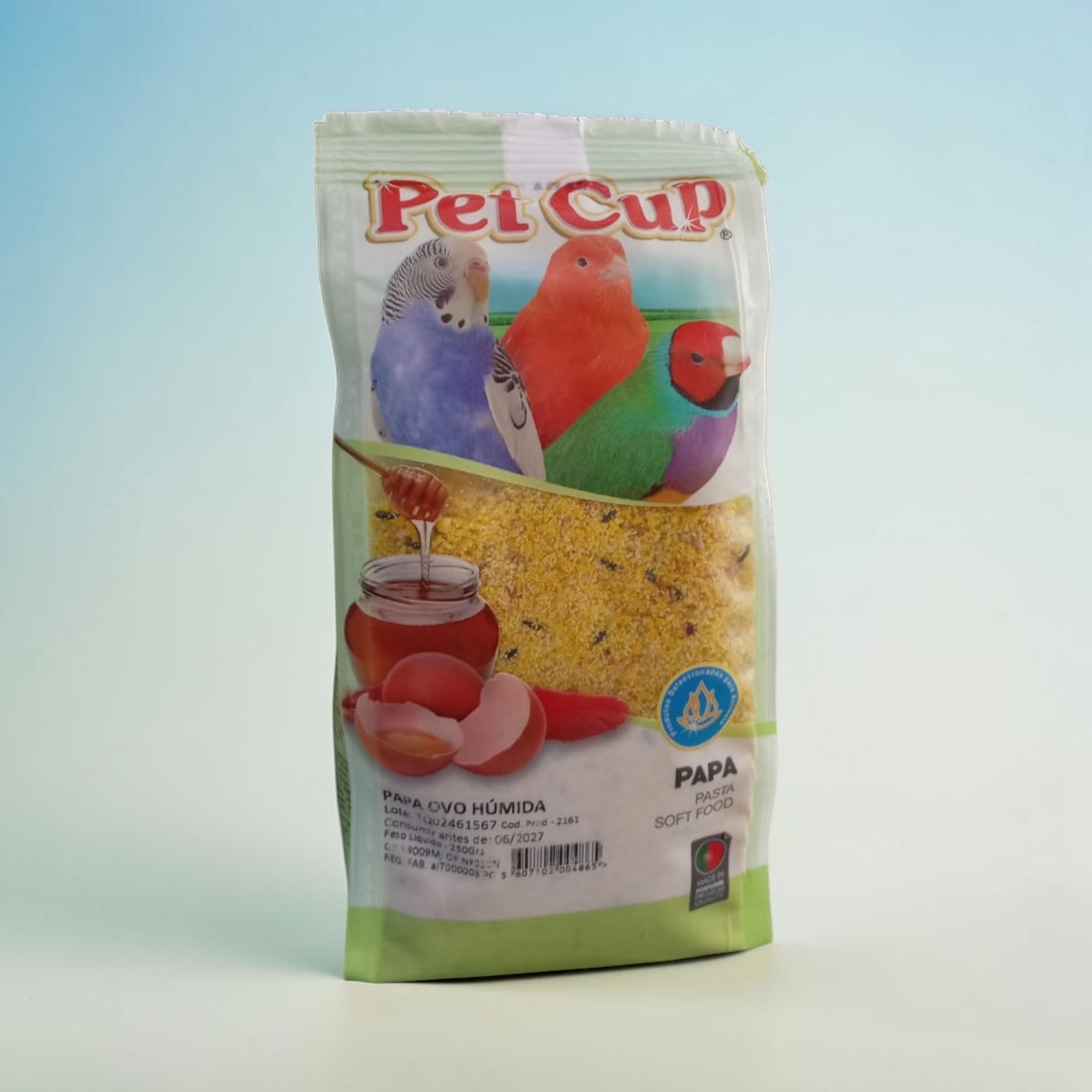 Pet Cup PATE SOFT FOOD 250g بت كاب باتيه أصفر بالب...
