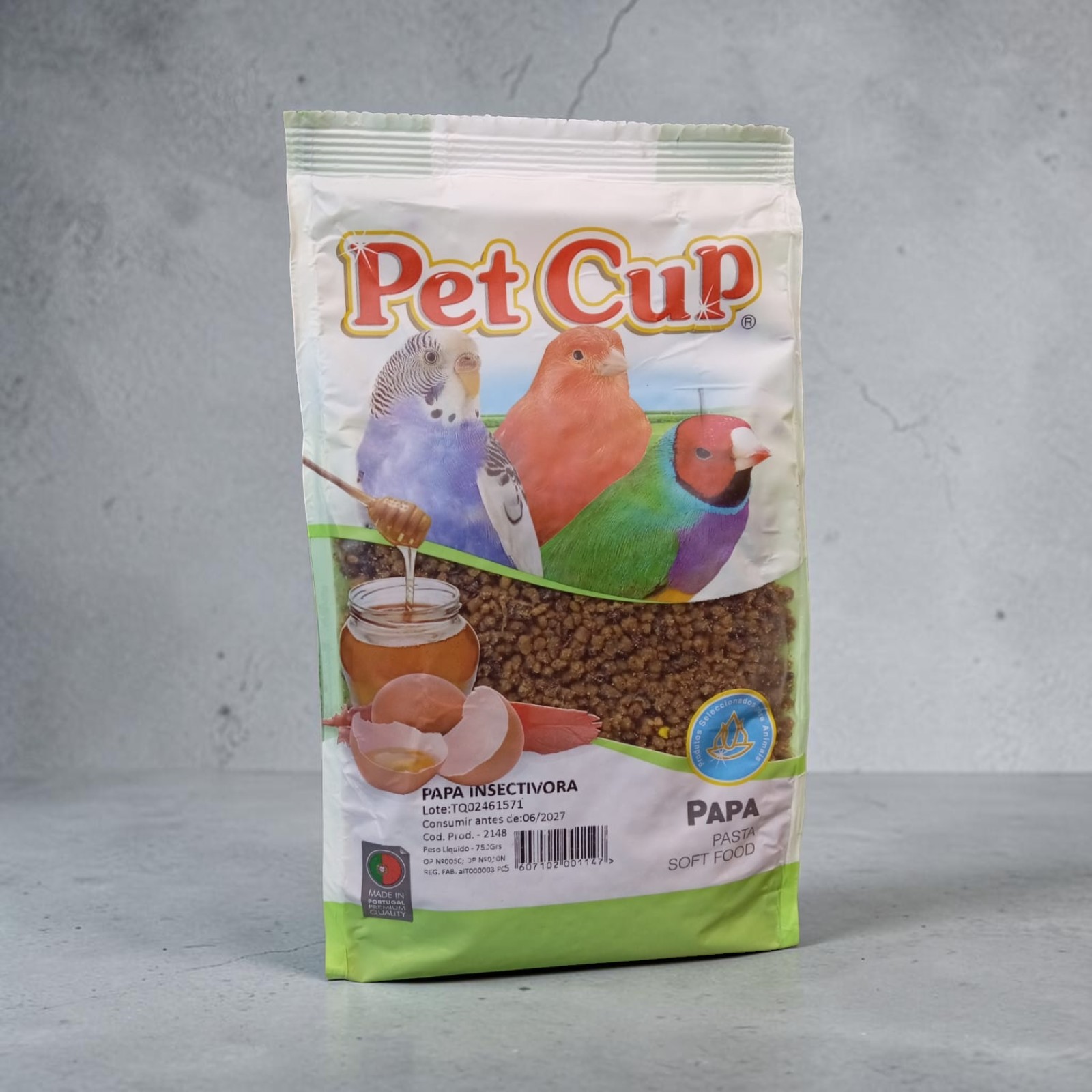 Pet Cup PATE TOVO FOOD 750g بت كاب باتيه حشرات