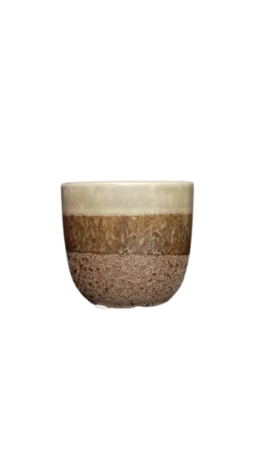 اصيص سيراميك فاخر ملون m7.5cm*8.2*8.2