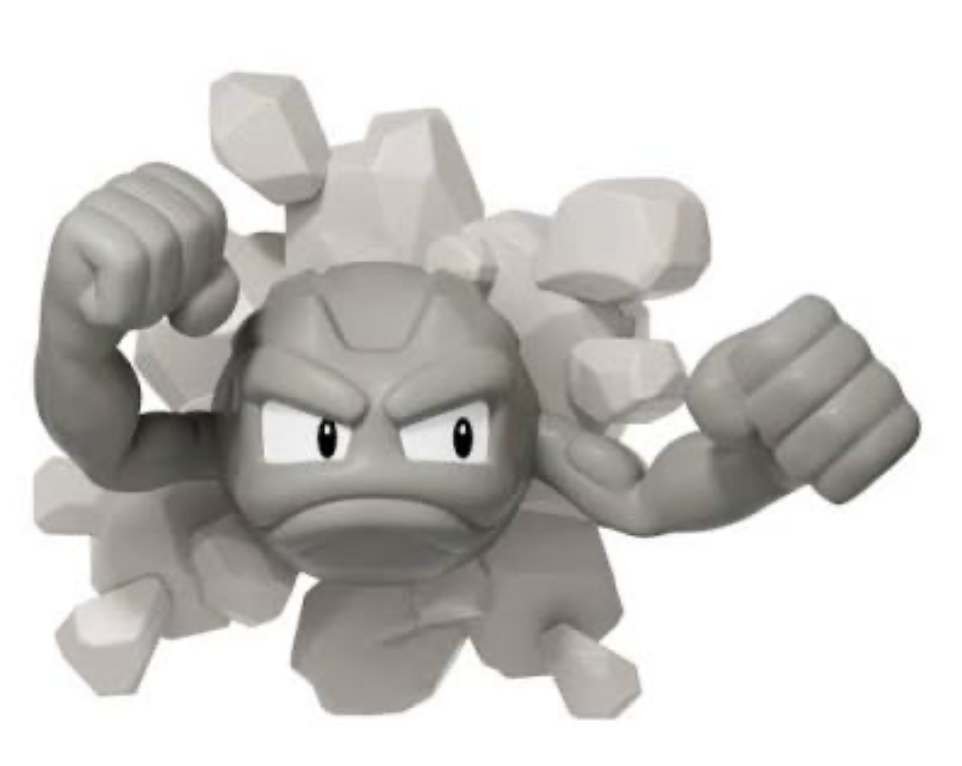 سلسلة مغناطيس ثلاجة Pokémon ثلاثية الأبعاد – الصخو...