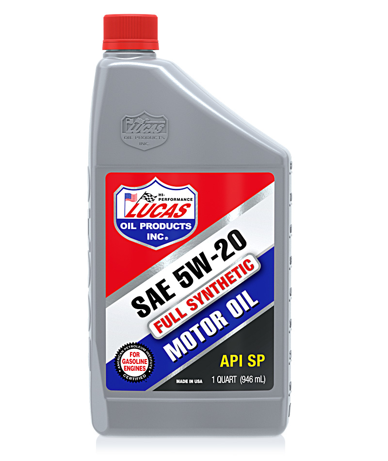 لوكاس زيت 5W 20 تخليقي بالكامل Lucas SYNTHETIC SAE 5W-20 MOTOR OIL