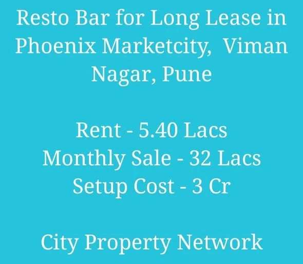 Commercial Space for Rent in Phoenix Marketcity
