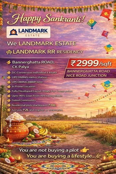 Residential Plot for Sale in Bannerghatta ROAD