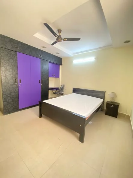 Single Occupancy for Female in 3 BHK Flat for Rent Near Manyata Tech Park