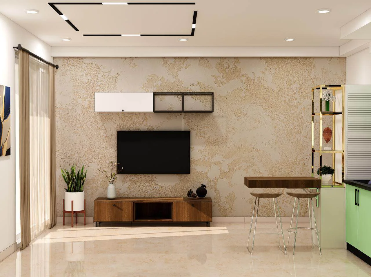 2 BHK Flat for Rent in brigade Cornerstone Utopia