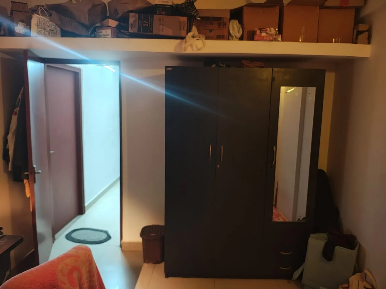 Single Occupancy for Male in 1 BHK Flat for Rent in Kundalahalli Gate