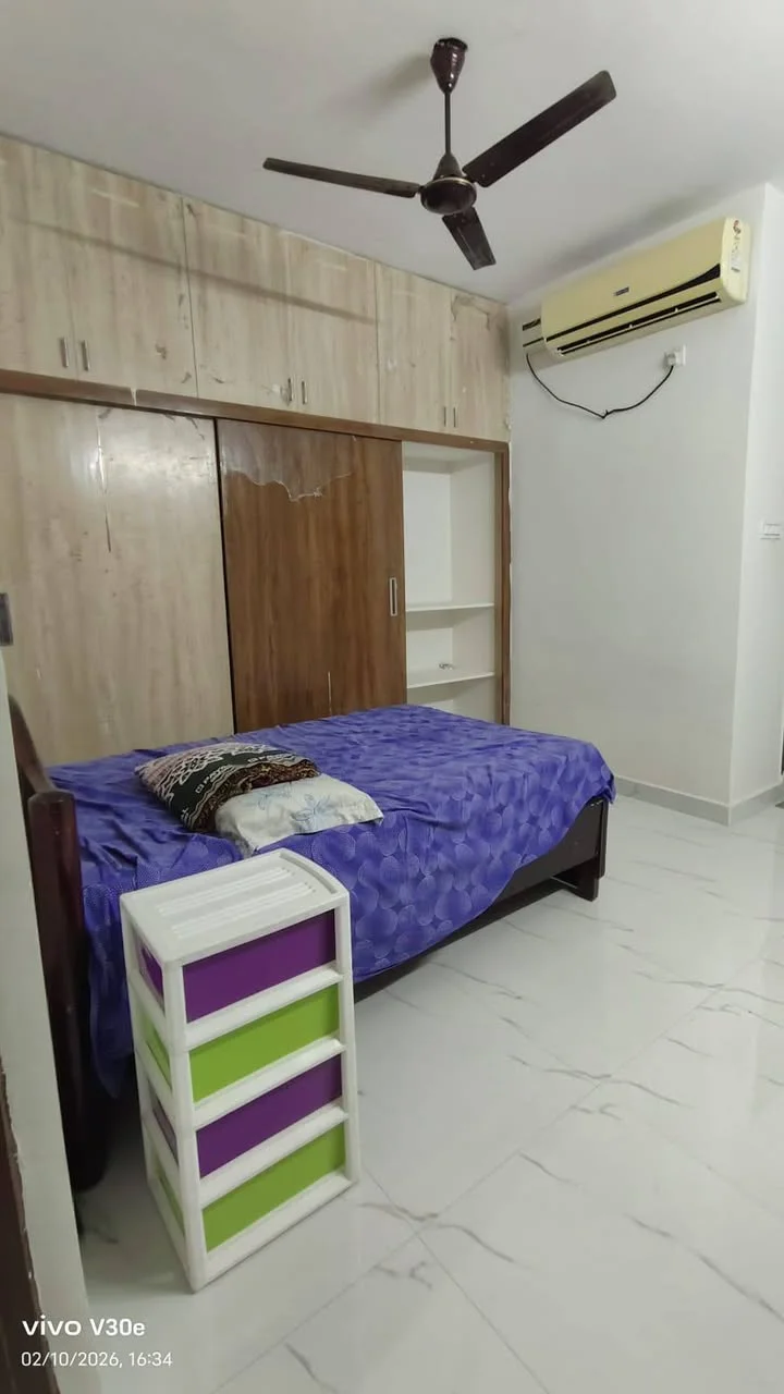 1 BHK Flat for Rent in Kondapur near botanical garden