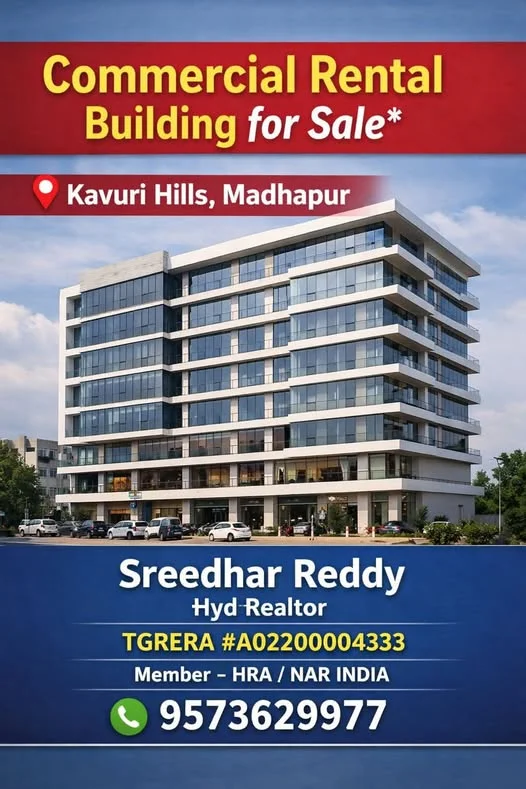 Commercial Space for Sale in Kavuri Hills