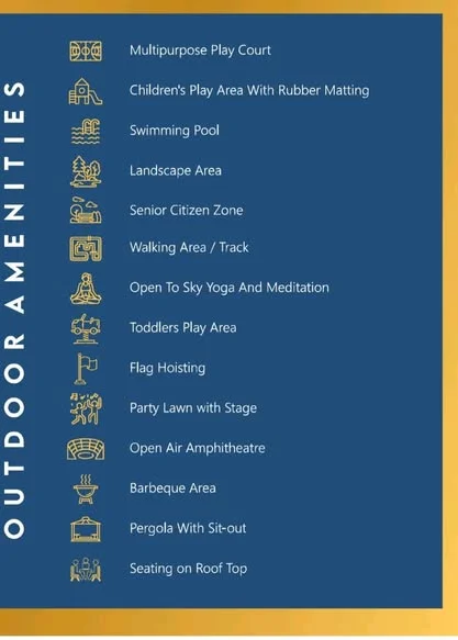 2 BHK Flat for Rent in Next to Florida Watercolor