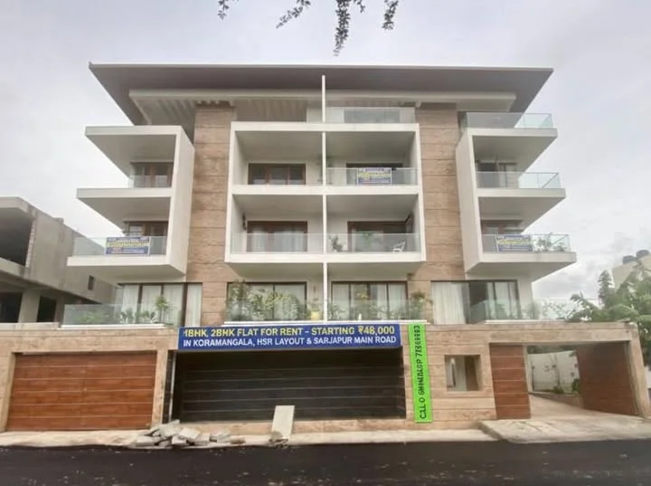 2 BHK Flat for Rent in Koramangala