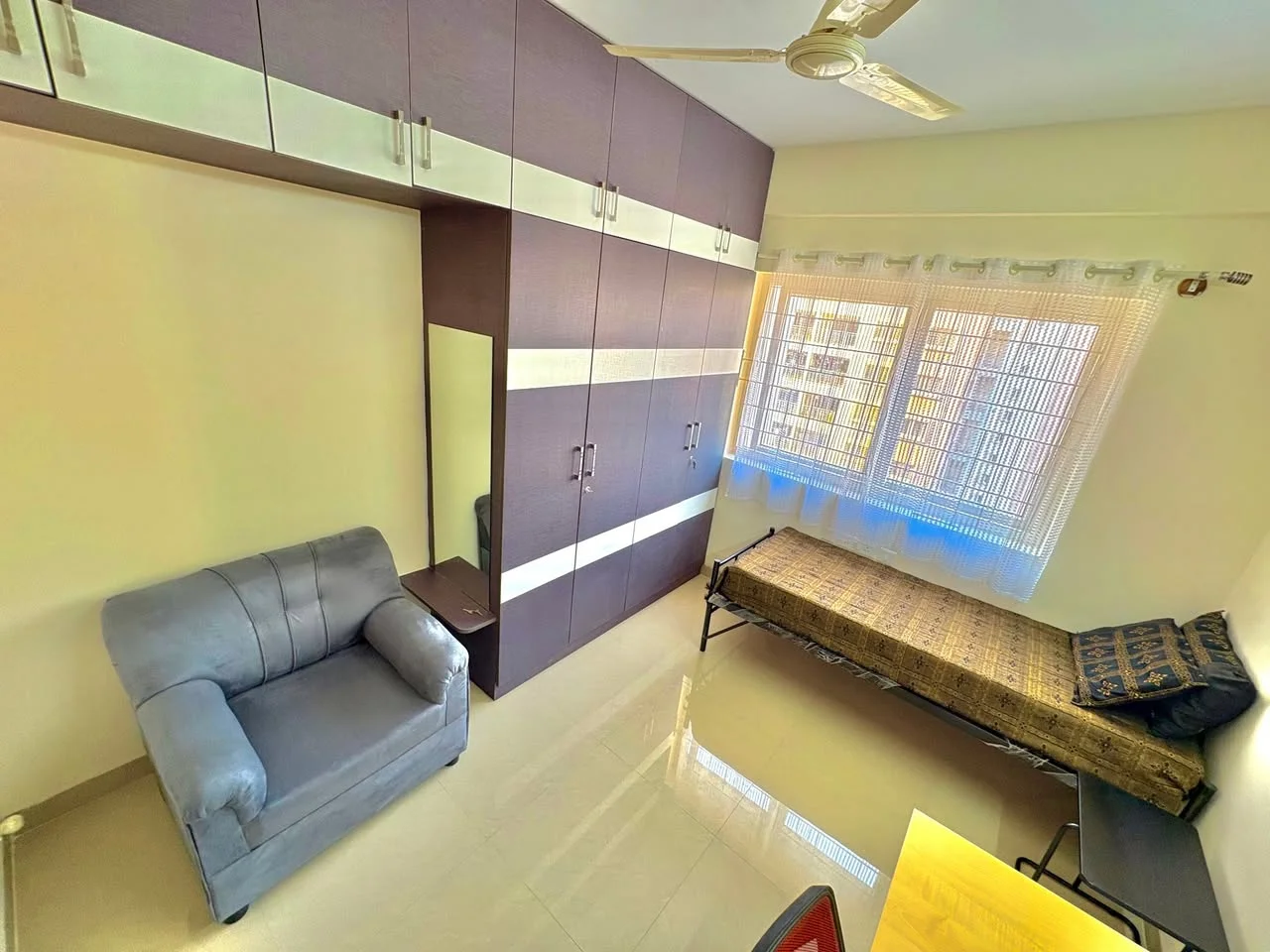 Double Occupancy in 2 BHK Flat for Rent Near Manyata Tech Park
