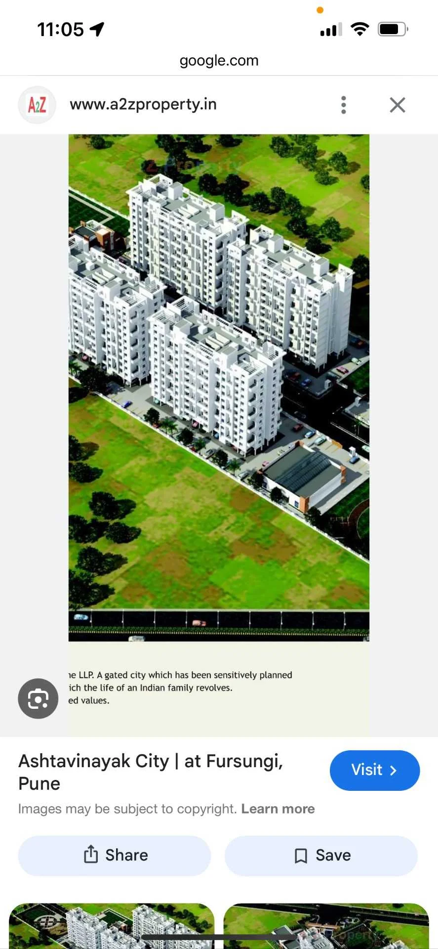 1 BHK Flat for Sale in Fursungi