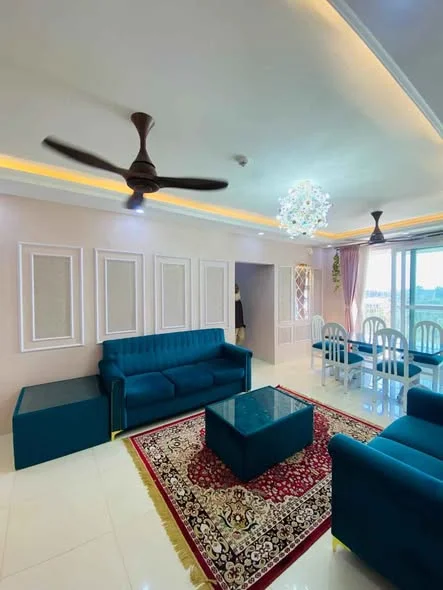 3 BHK Flat for Rent in Paradise Tower