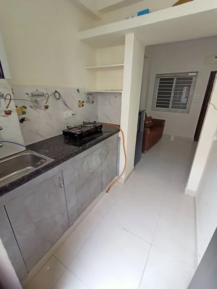 1 BHK Flat for Rent in kondapur sriram nagar colony Botanical garden road