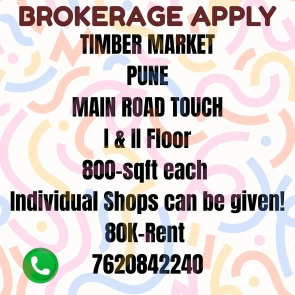 1 BHK Commercial Space for Rent in Nigdi-Pradhikaran