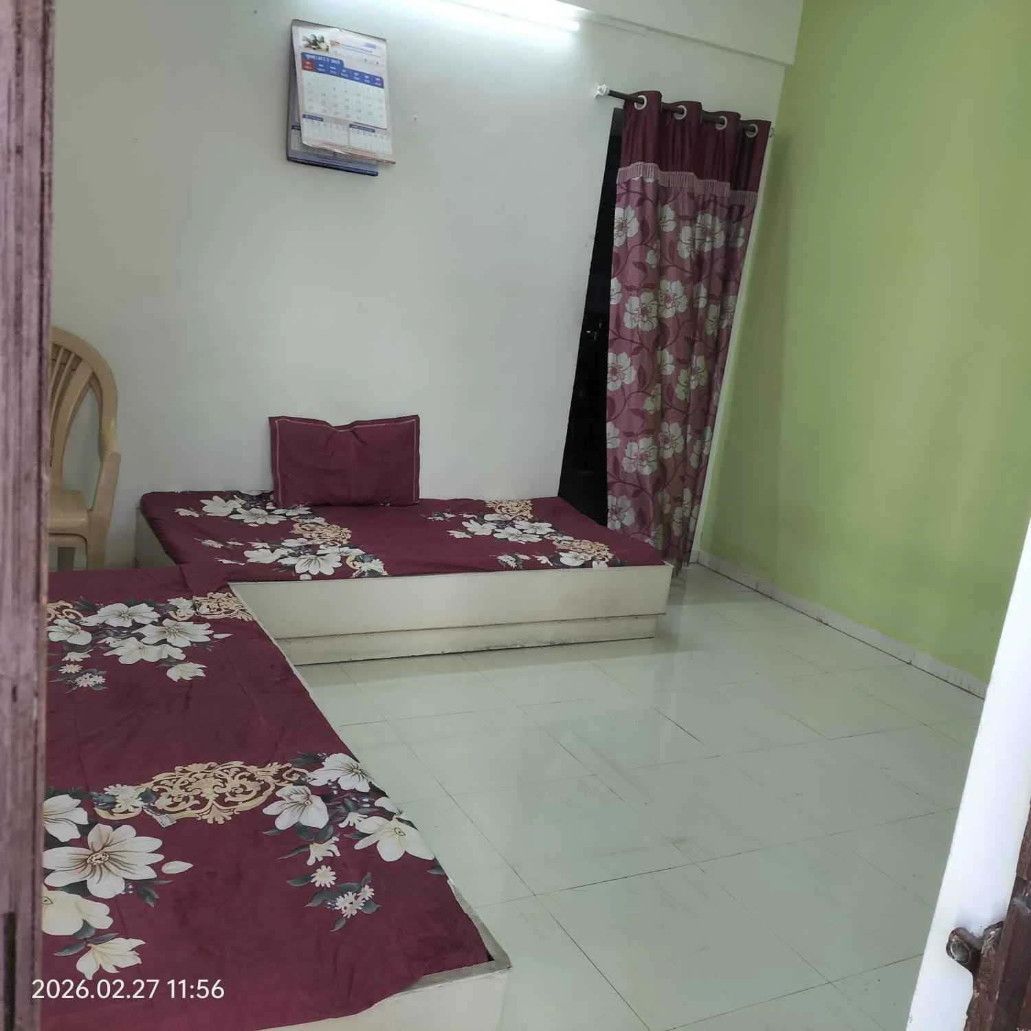 1 BHK Flat for Rent in Mate Nagar