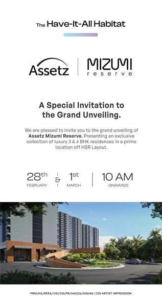 3 BHK Flat for Sale in Prestige Shantiniketan