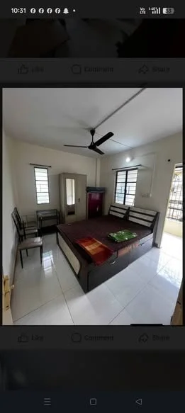 1 BHK Flat for Rent in Yerwada