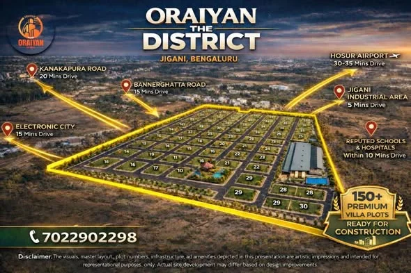 Residential Plot for Sale in Jigani APC circle BMRDA Approved