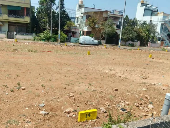 Residential Plot for Sale in J P Nagara Near Last Bus stop