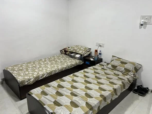 Double Occupancy for Male in 3 BHK Flat for Rent in Veera Desai Road