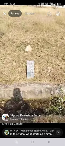 Residential Plot for Sale in KRS Road