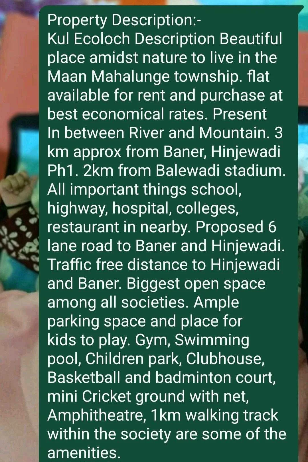 3 BHK Flat for Rent in Mahalunge