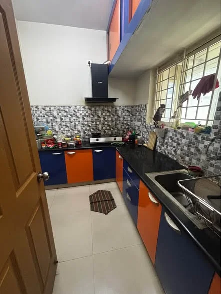 Single Occupancy for Female in 2 BHK Flat for Rent in Doddakannali – Gear School Road Very close to RMZ Ecoworld & Ecospace (approx. 2.2 km)