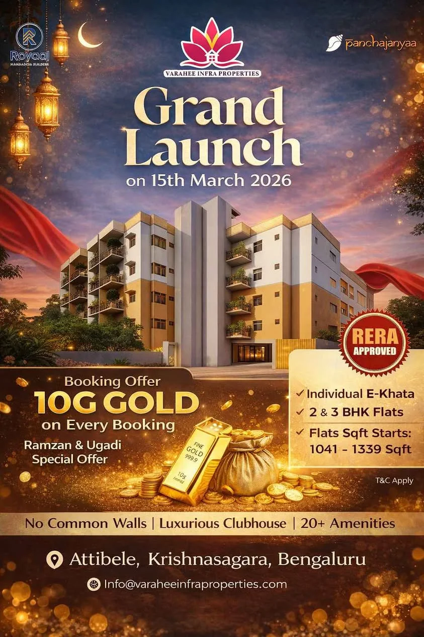 3 BHK Flat for Sale in Attibele