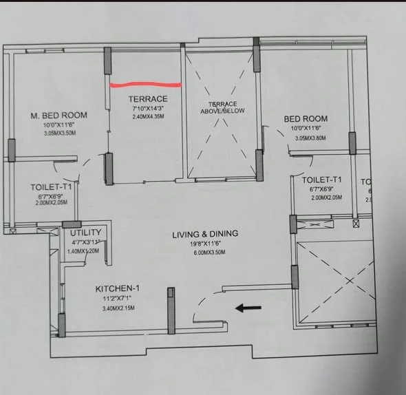 2 BHK Flat for Sale in Keshav Nagar Pune