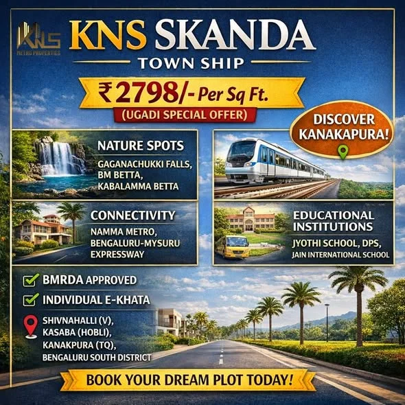 Residential Plot for Sale in Kanakapure road