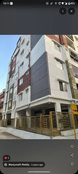 Single Occupancy in 1 BHK Flat for Rent Near BEML