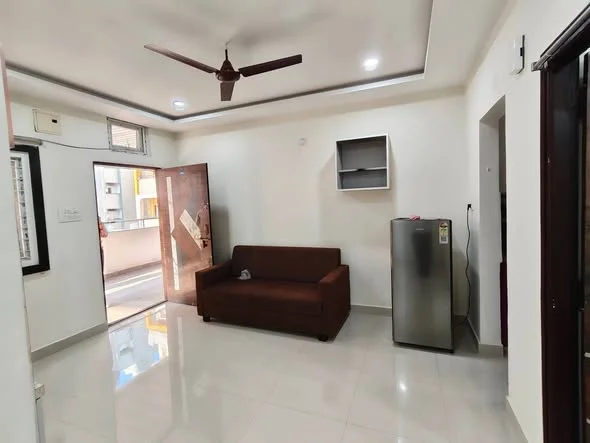 1 BHK Flat for Rent in Kondhpur furnished flat near Sri ram Nagar colony and Raghavendra Colony and RTO office Masjid Banda area
