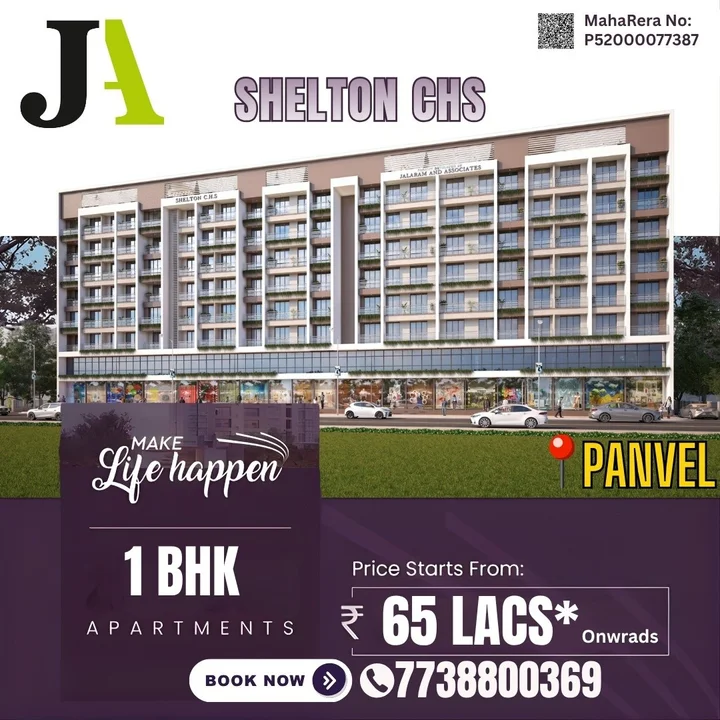 1 BHK Flat for Sale in Panvel