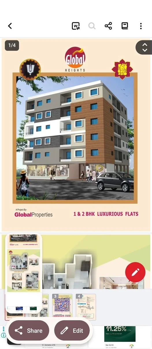 1 BHK Flat for Sale in Mahosaba vasti ,near z cornor