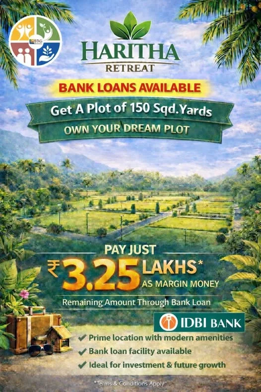 Residential Plot for Sale in hyderabad amaravati visakhapatnam