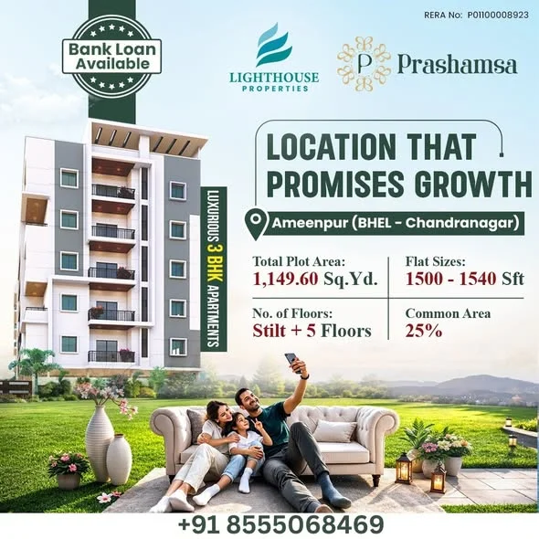 3 BHK Flat for Sale in Ameenpur