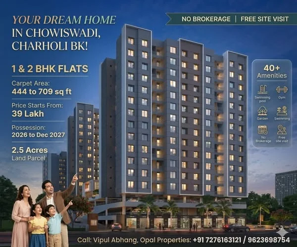 1 BHK Flat for Sale in Chovisavadi