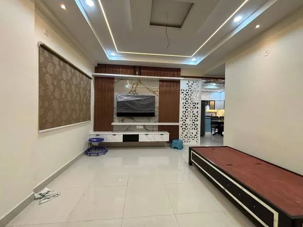 2 BHK Flat for Rent in kondhpur furnished flat ready to move option available Sri ram Nagar colony and Raghavendra Colony and RTO office Masjid Banda area