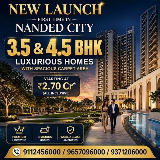 3.5 BHK Flat for Sale in Nanded City