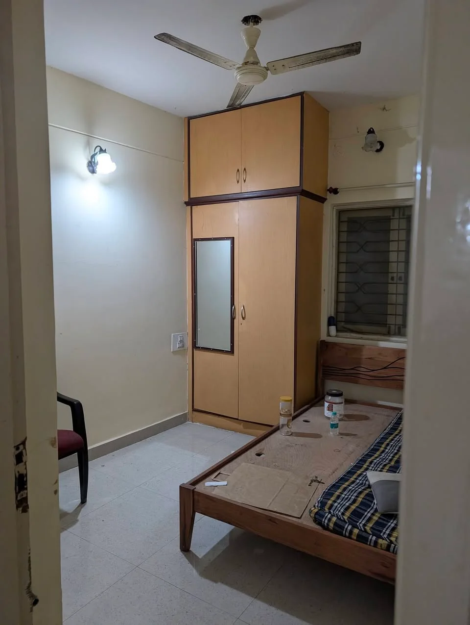 Single Occupancy for Male in 1 BHK Flat for Rent in Indranagar Bangalore
