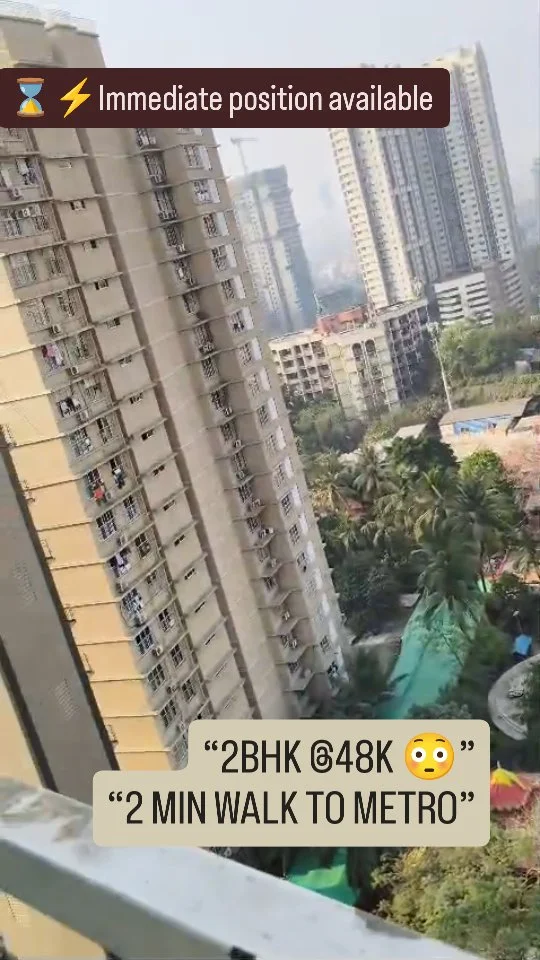 2 BHK Flat for Rent in Malad East Near Dindoshi Metro