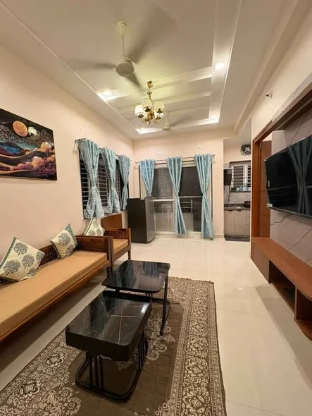 1 BHK Flat for Rent in Kondapur Botanical Garden AMB Mall Road Side