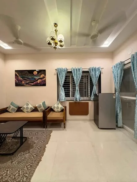 1 BHK Flat for Rent in Kondapur Botanical Garden AMB Mall Road Side