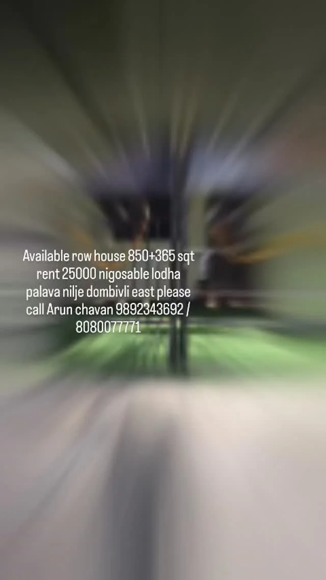 Villa for Rent in Nilje