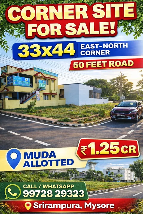 Residential Plot for Sale in Kuvempunagar