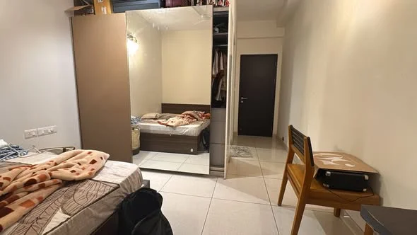 Single Occupancy in 1 BHK Flat for Rent in Prestige Pinewood