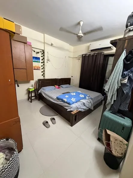 Double Occupancy for Female in Flat for Rent in Malad east